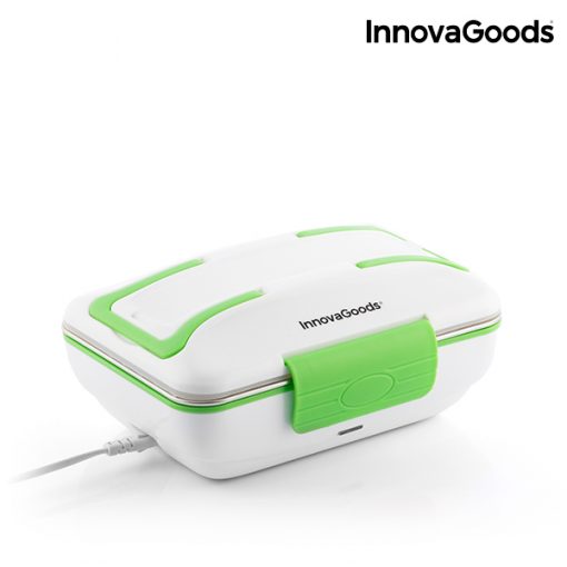 InnovaGoods Pro Grönvit Elektrisk Lunchlåda (50W)