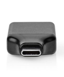 USB-adapter | USB 3.2 Gen 1 | USB Type-C™ Hane | HDMI Hona | Nickelplaterad | Rak | Aluminium | Grå / Svart | Kuvert