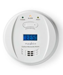 Kolmonoxid Alarm | Batteridriven | EN-uppfyllande: EN 50291 | Med testknapp | 85 dB | Vit